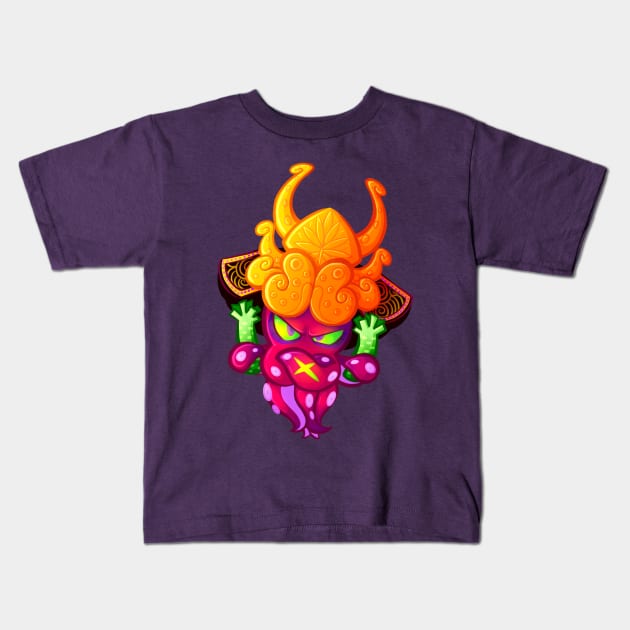 Octavio Kids T-Shirt by OilPanic